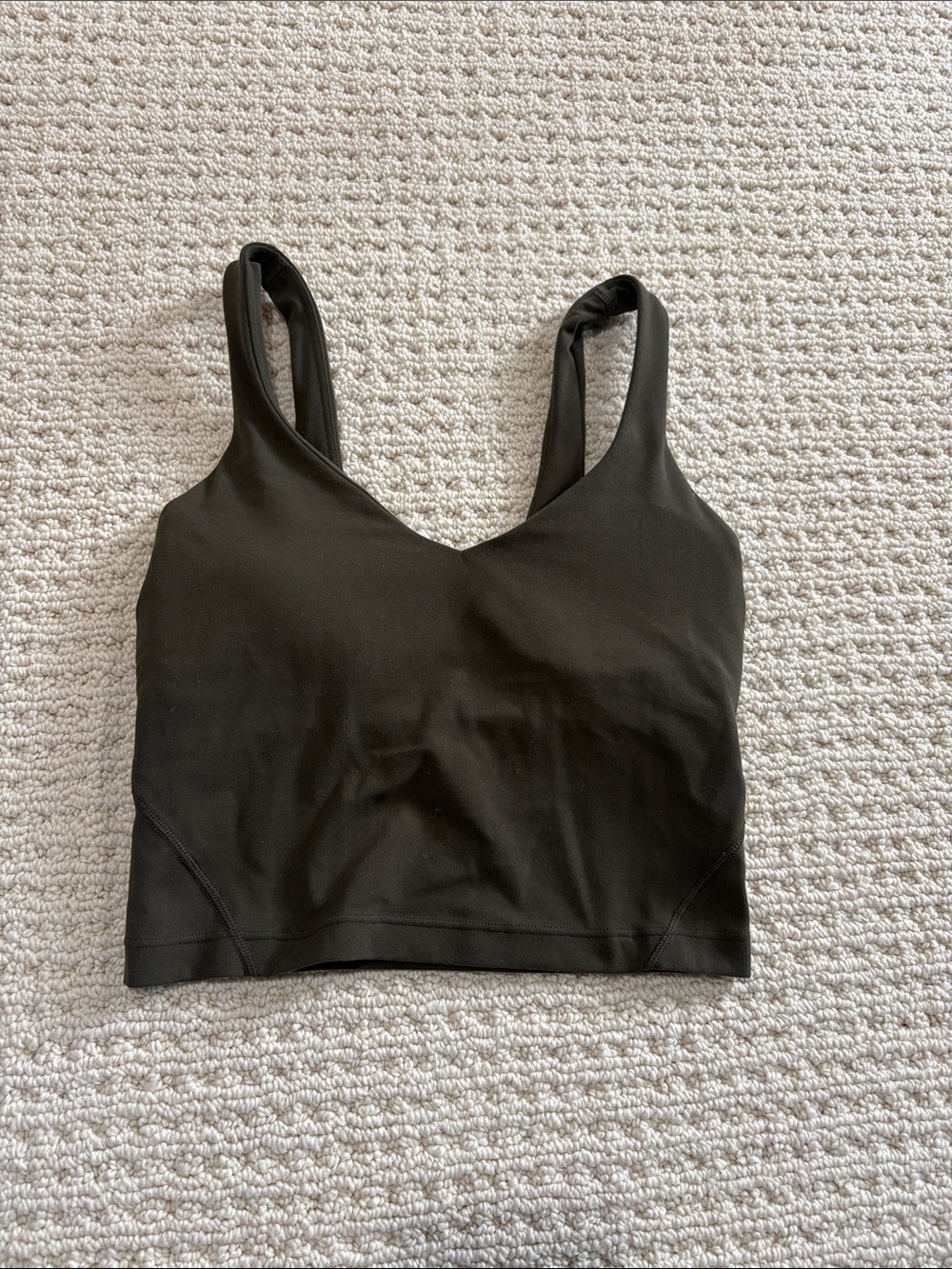 lululemon align olive Tank Top